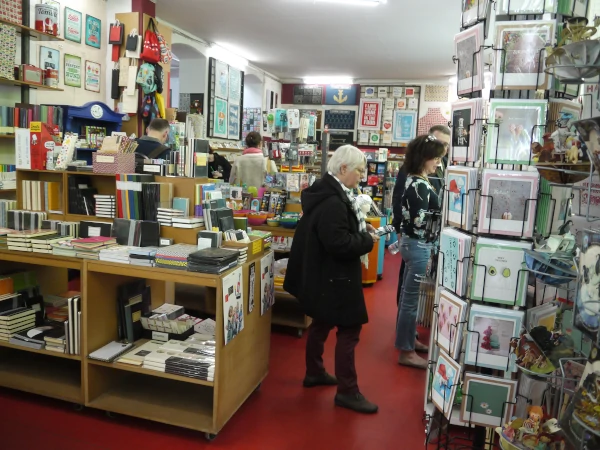 Laden der Papeterie Berlin Kreuzberg, Bergmannstraße Die Papeterie in Berlin Kreuzberg